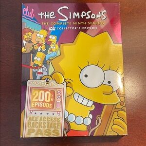 The Simpsons Complete Ninth Season DVD Collector's Edition